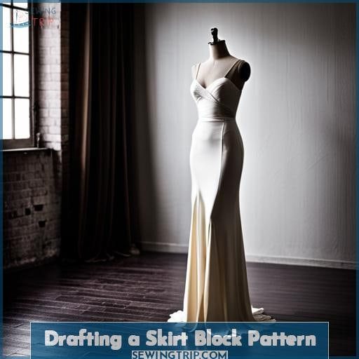 Drafting a Skirt Block Pattern