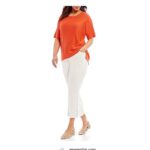 Eileen Fisher Hot Red Tencel B07RGSRKL6