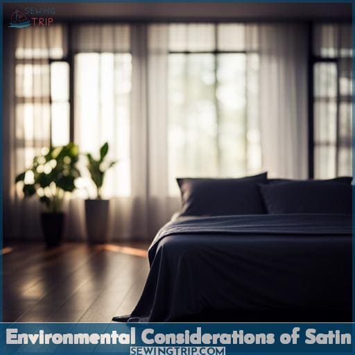 Environmental Considerations of Satin