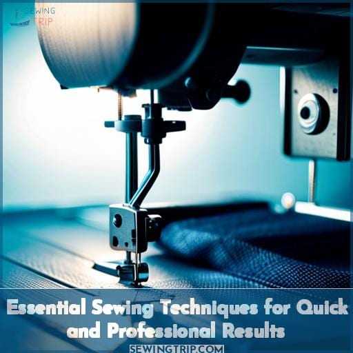 Essential Sewing Techniques for Quick and Professional Results