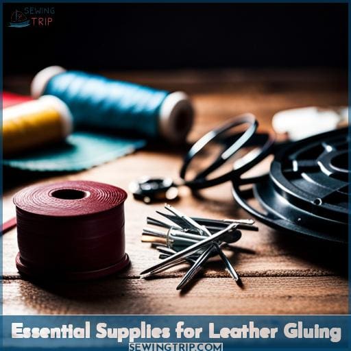 Essential Supplies for Leather Gluing