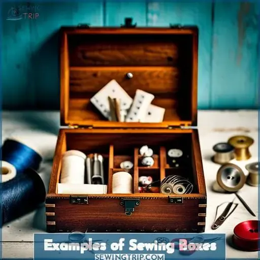 Examples of Sewing Boxes