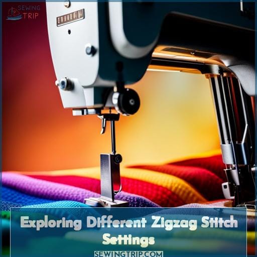 Exploring Different Zigzag Stitch Settings