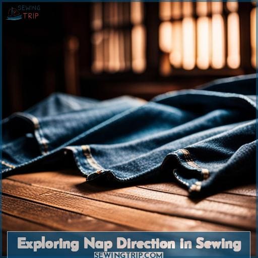 Exploring Nap Direction in Sewing