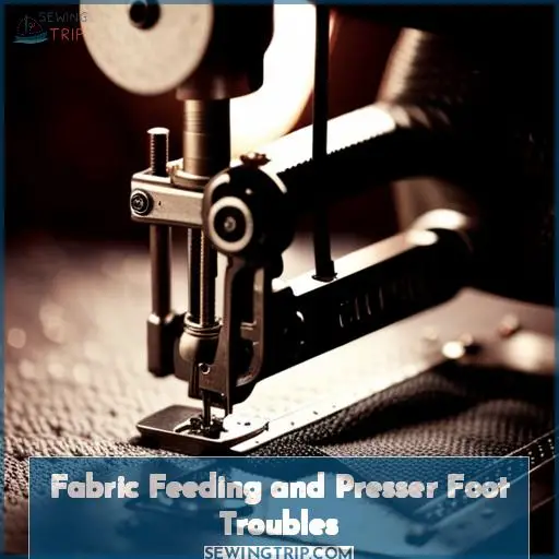 Fabric Feeding and Presser Foot Troubles