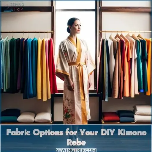 Fabric Options for Your DIY Kimono Robe