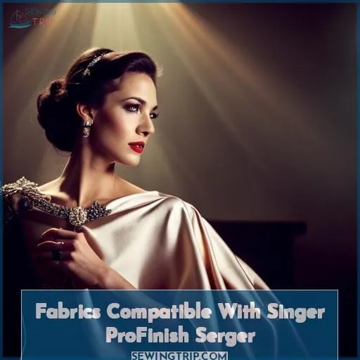 Fabrics Compatible With Singer ProFinish Serger