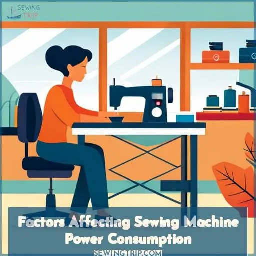 Factors Affecting Sewing Machine Power Consumption