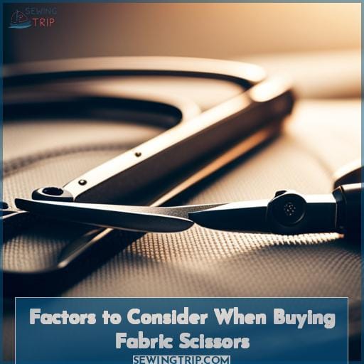 Factors to Consider When Buying Fabric Scissors