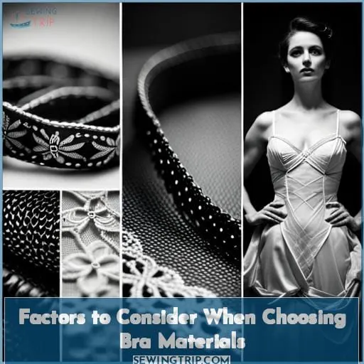 Factors to Consider When Choosing Bra Materials