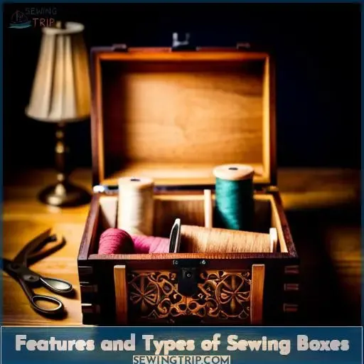 Features and Types of Sewing Boxes