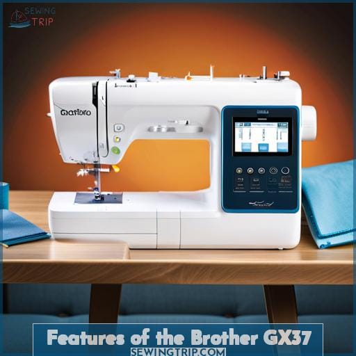 Features of the Brother GX37