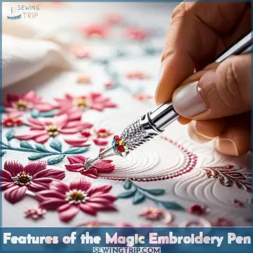 Features of the Magic Embroidery Pen