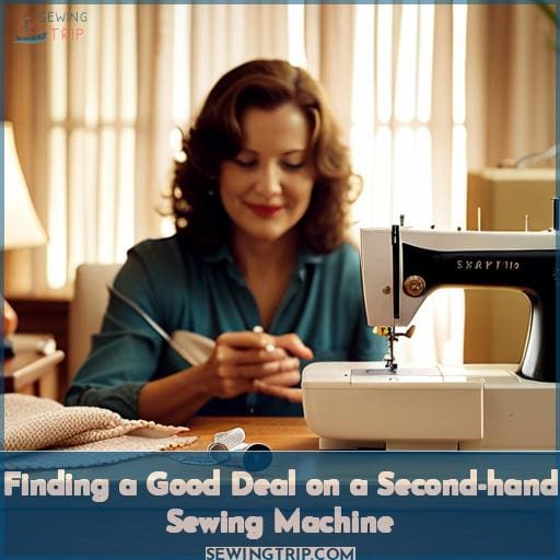 Finding a Good Deal on a Second-hand Sewing Machine