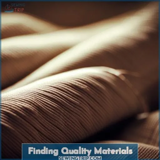 Finding Quality Materials