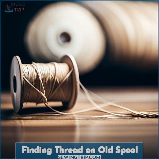 Finding Thread on Old Spool