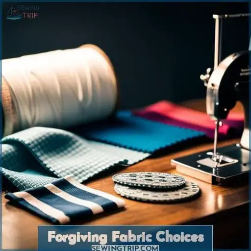 Forgiving Fabric Choices