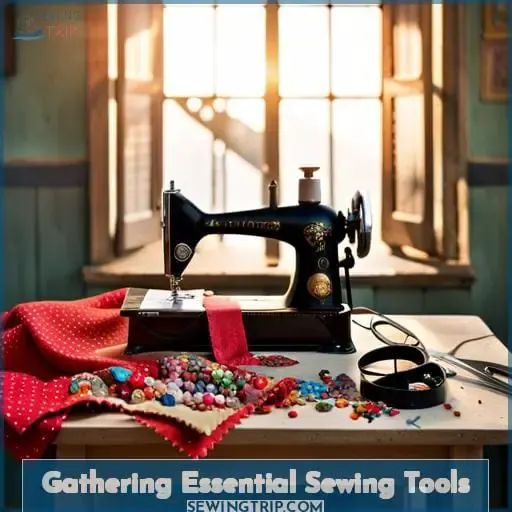 Gathering Essential Sewing Tools