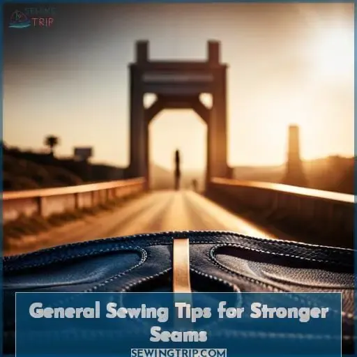 General Sewing Tips for Stronger Seams