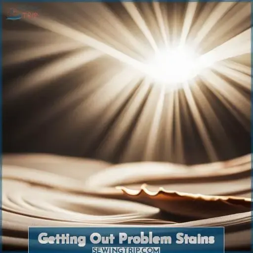 Getting Out Problem Stains