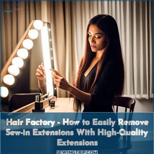 Hair Factory - How to Easily Remove Sew-in Extensions With High-Quality Extensions