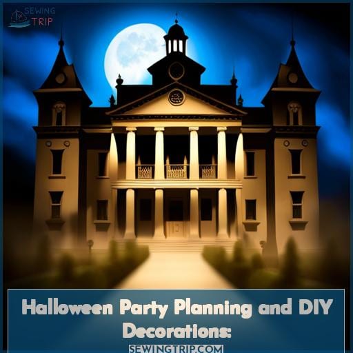 Halloween Party Planning and DIY Decorations: