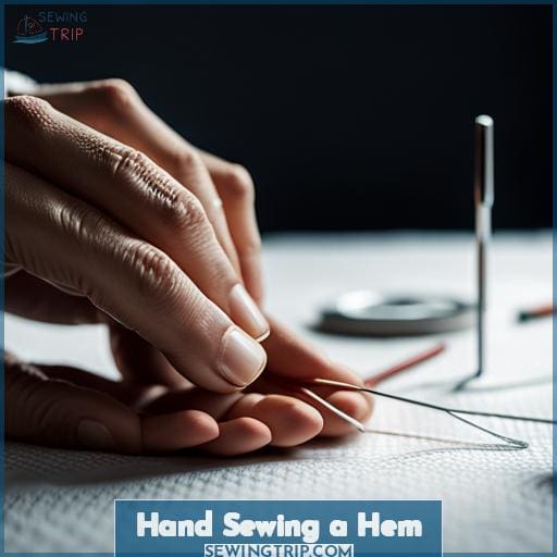Hand Sewing a Hem