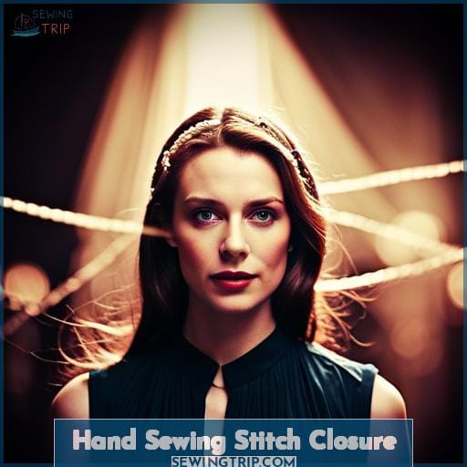 Hand Sewing Stitch Closure