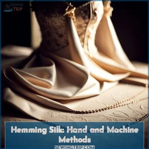 Hemming Silk: Hand and Machine Methods