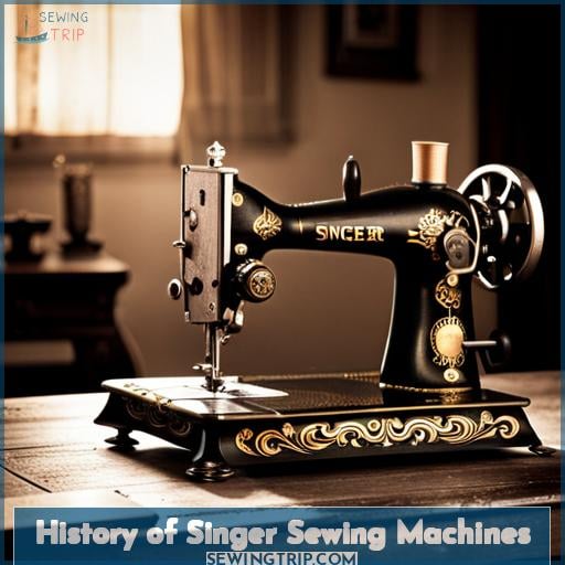 History of Singer Sewing Machines