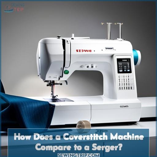 How Does a Coverstitch Machine Compare to a Serger