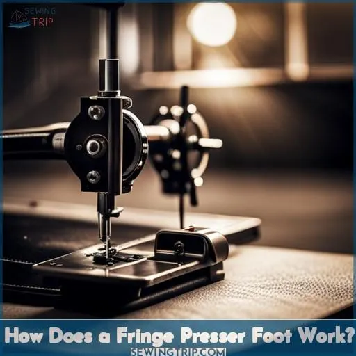How Does a Fringe Presser Foot Work