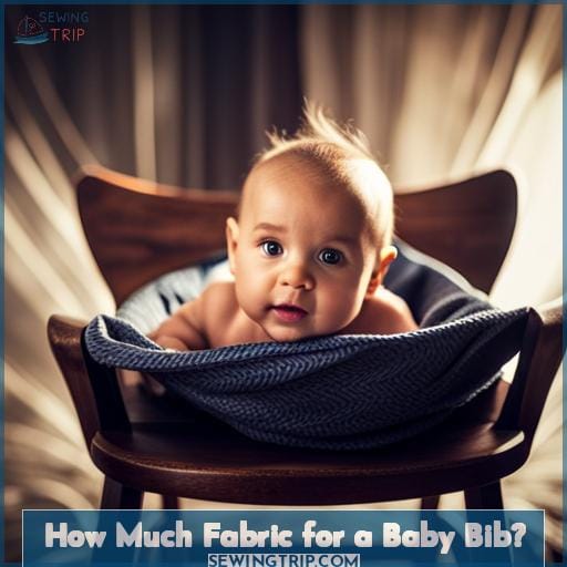How Much Fabric for a Baby Bib