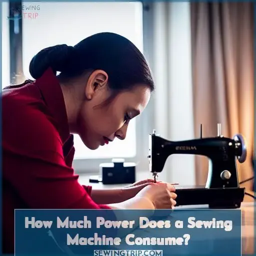 How Much Power Does a Sewing Machine Consume