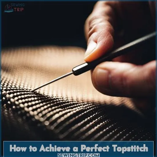 How to Achieve a Perfect Topstitch