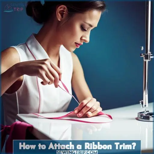 How to Attach a Ribbon Trim