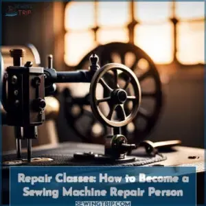 how to become a sewing machine mechanic