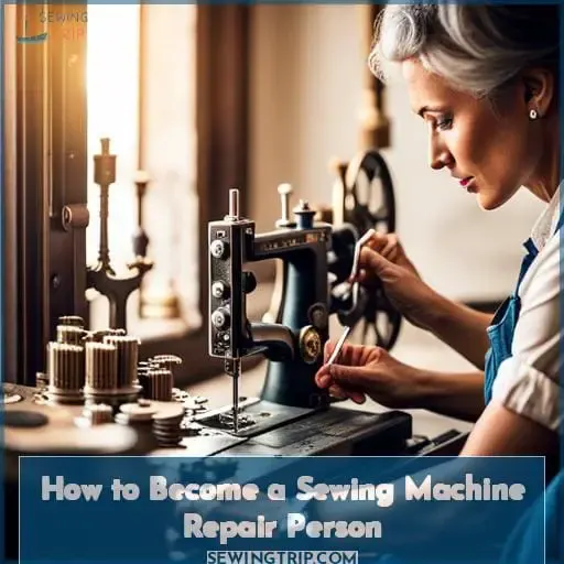 How to Become a Sewing Machine Repair Person