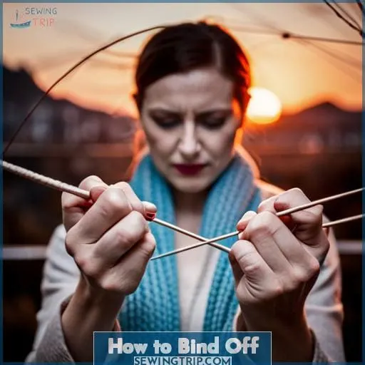 How to Bind Off