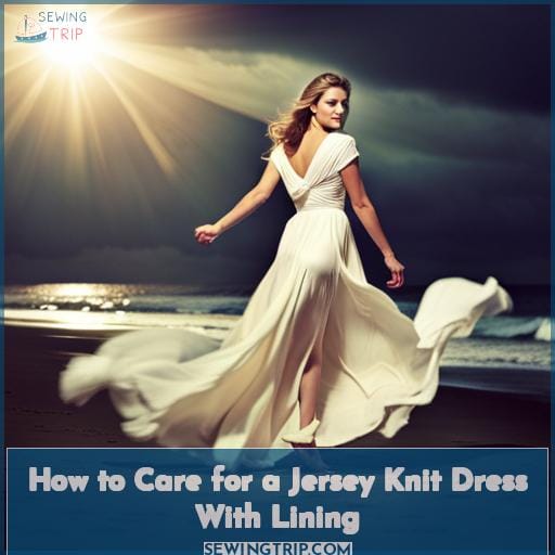 How to Care for a Jersey Knit Dress With Lining