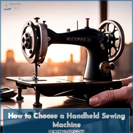 How to Choose a Handheld Sewing Machine