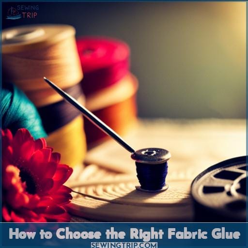How to Choose the Right Fabric Glue