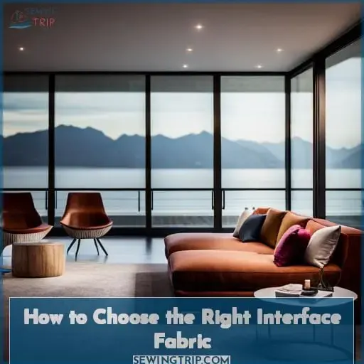 How to Choose the Right Interface Fabric