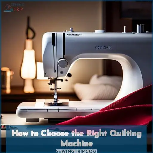 How to Choose the Right Quilting Machine