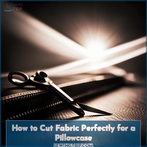 How to Cut Fabric Perfectly for a Pillowcase