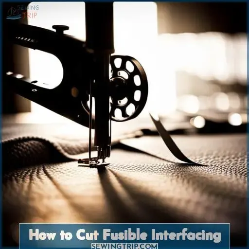 How to Cut Fusible Interfacing