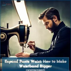 how to expand pants waist sewing