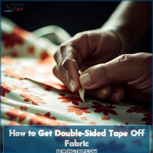 How to Get Double-Sided Tape Off Fabric