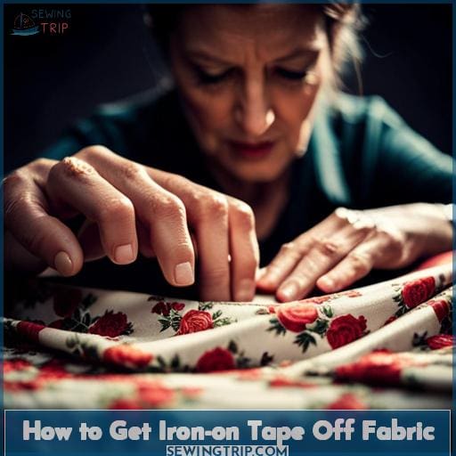 How to Get Iron-on Tape Off Fabric