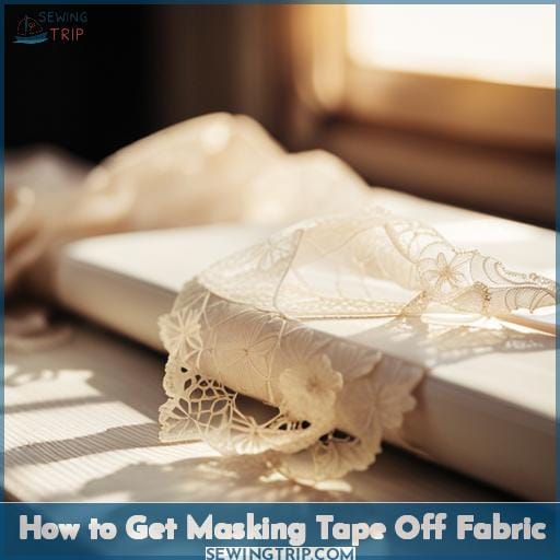 How to Get Masking Tape Off Fabric